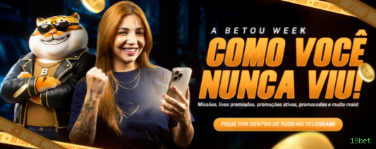 Depósito PIX 19bet